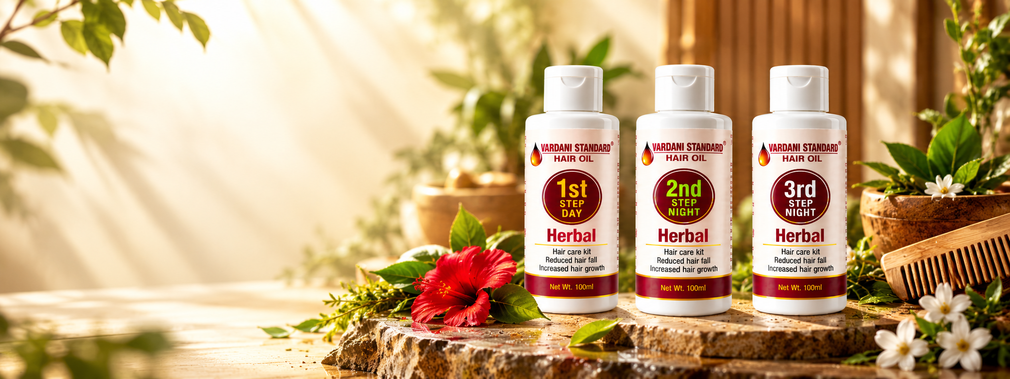 Vardani 3-Step Hair Care Kit